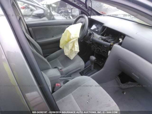 2T1BR32E27C762481 - 2007 TOYOTA COROLLA CE/LE/S GRAY photo 5