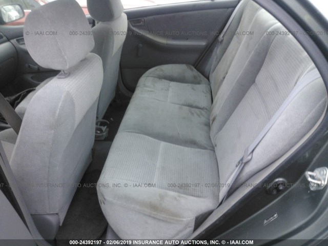 2T1BR32E27C762481 - 2007 TOYOTA COROLLA CE/LE/S GRAY photo 8