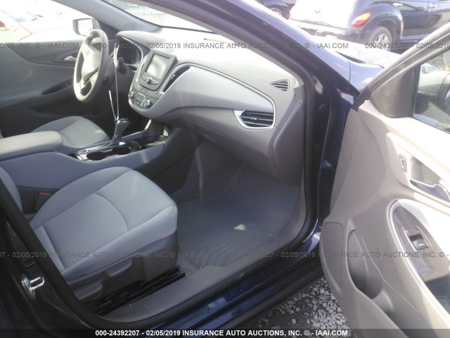 1G1ZB5ST3HF220515 - 2017 CHEVROLET MALIBU LS BLUE photo 5