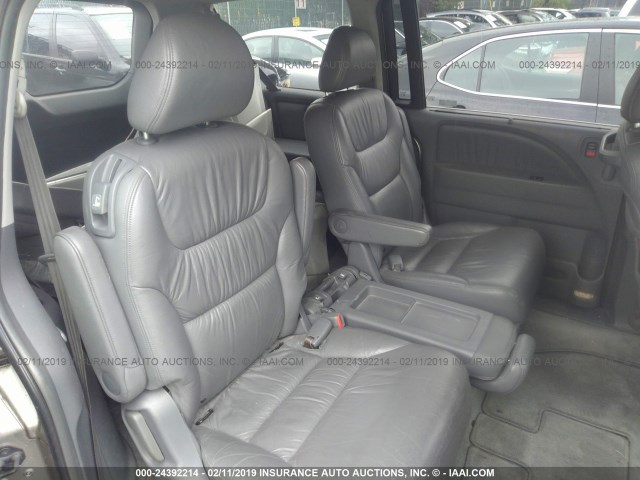 5FNRL38655B005468 - 2005 HONDA ODYSSEY EXL GRAY photo 8