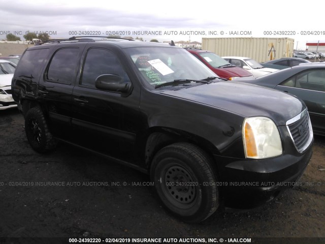 1GKFC13J17R370119 - 2007 GMC YUKON BLACK photo 1