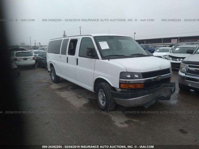 1GAHG39UX71188268 - 2007 CHEVROLET EXPRESS G3500  WHITE photo 1