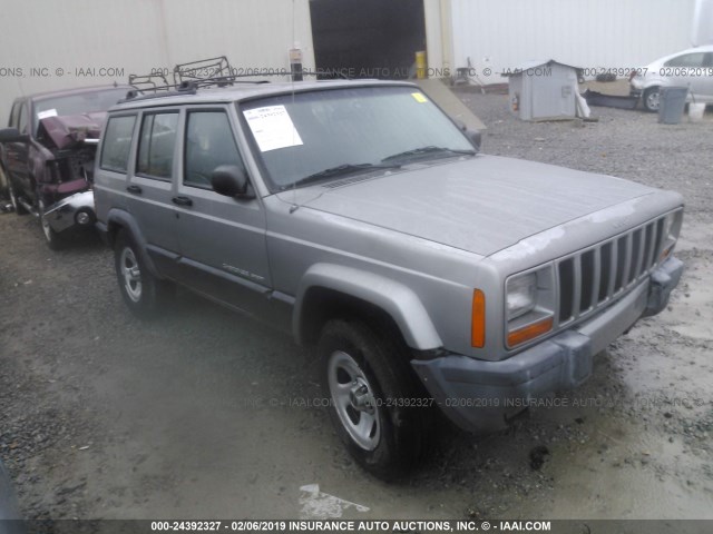 1J4FT48S11L570405 - 2001 JEEP CHEROKEE GRAY photo 1