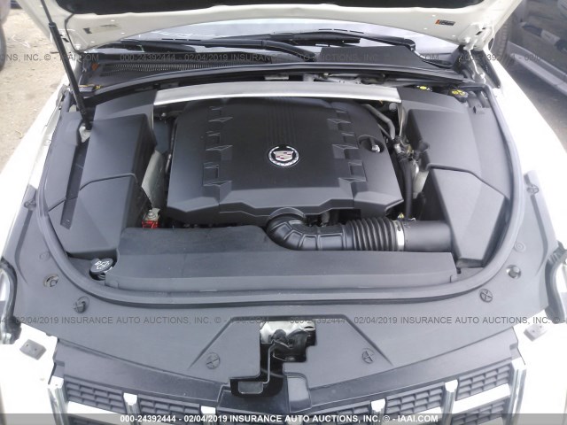 1G6DK5E37C0130764 - 2012 CADILLAC CTS PERFORMANCE COLLECTION Белый фото 10