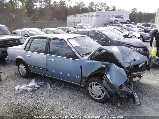 3G1AW51R6KS504683 - 1989 CHEVROLET CELEBRITY BLUE photo 1