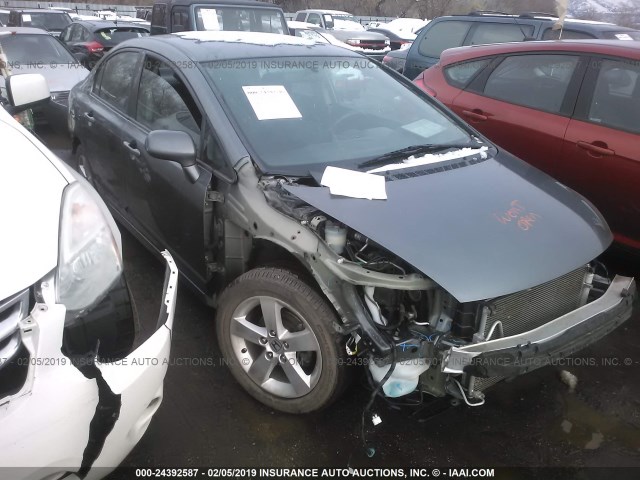 19XFA1F61BE034323 - 2011 HONDA CIVIC LX-S GRAY photo 1