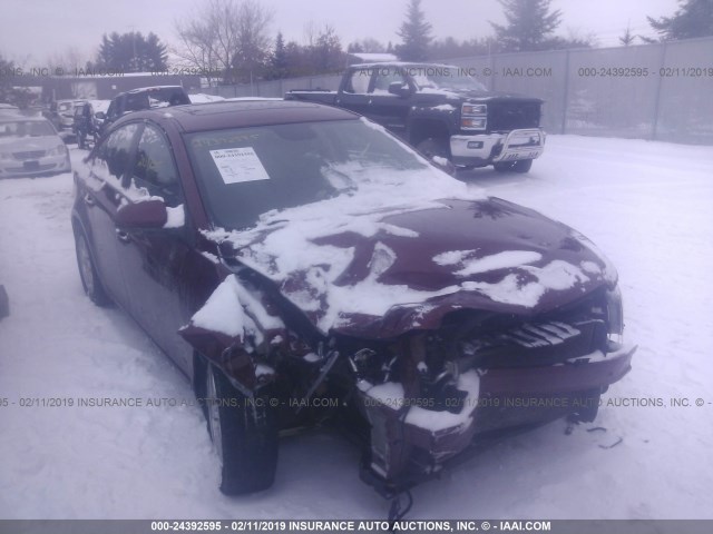 1G1PE5SB9G7130428 - 2016 CHEVROLET CRUZE LIMITED LT MAROON photo 1