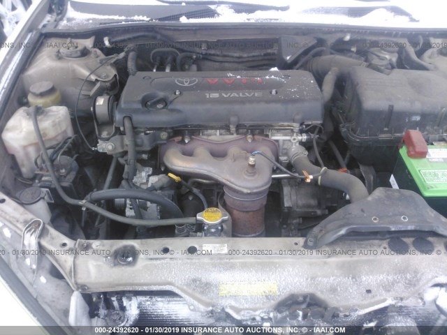 4T1BE32K85U508318 - 2005 TOYOTA CAMRY LE/XLE/SE BEIGE photo 10