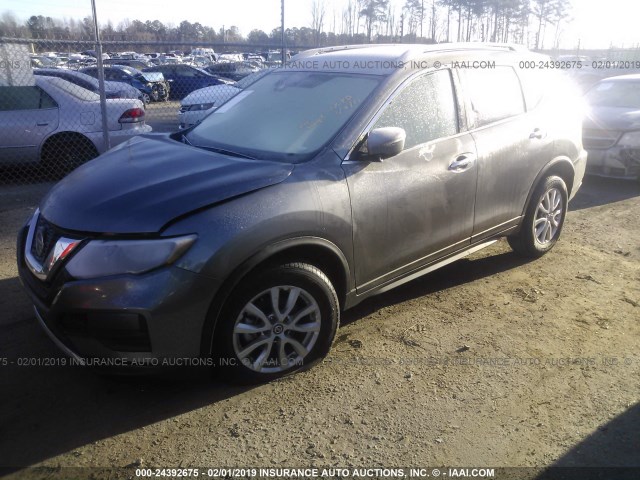 KNMAT2MT1KP504479 - 2019 NISSAN ROGUE GRAY photo 2