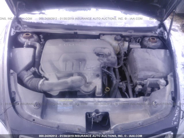 1G1ZC5EB5AF175423 - 2010 CHEVROLET MALIBU 1LT 黑色 照片 5