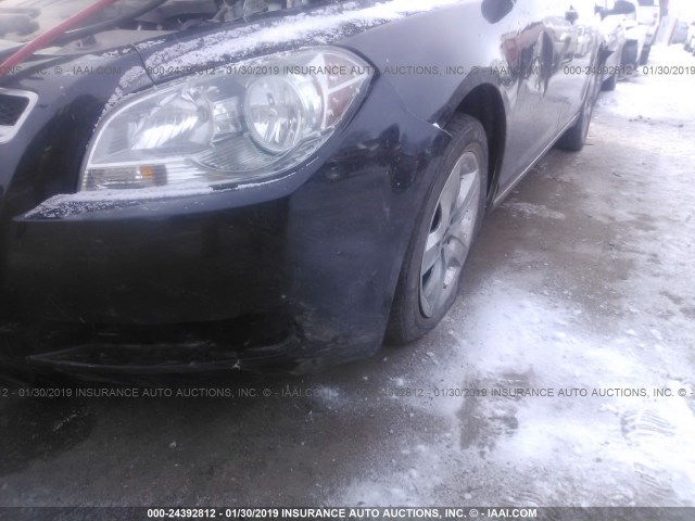 1G1ZC5EB5AF175423 - 2010 CHEVROLET MALIBU 1LT 黑色 照片 6