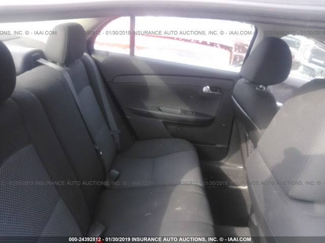 1G1ZC5EB5AF175423 - 2010 CHEVROLET MALIBU 1LT 黑色 照片 8