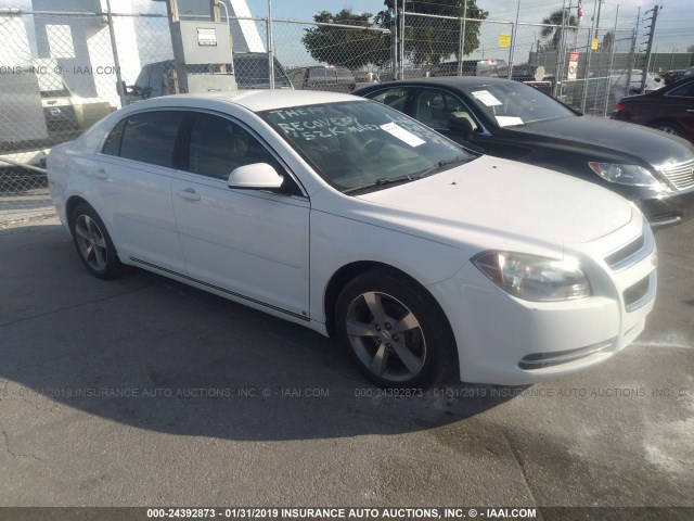 1G1ZJ57B09F124975 - 2009 CHEVROLET MALIBU 2LT WHITE photo 1