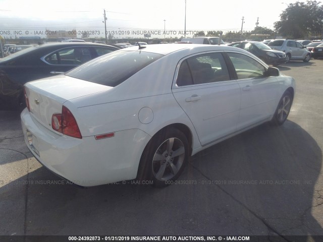 1G1ZJ57B09F124975 - 2009 CHEVROLET MALIBU 2LT WHITE photo 4