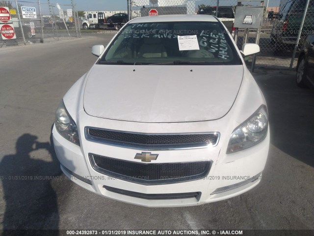 1G1ZJ57B09F124975 - 2009 CHEVROLET MALIBU 2LT WHITE photo 6