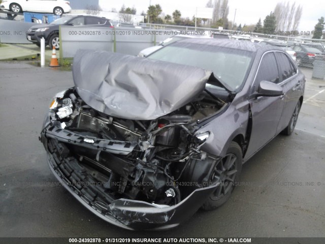 4T4BF1FKXFR487748 - 2015 TOYOTA CAMRY LE/XLE/SE/XSE GRAY photo 2
