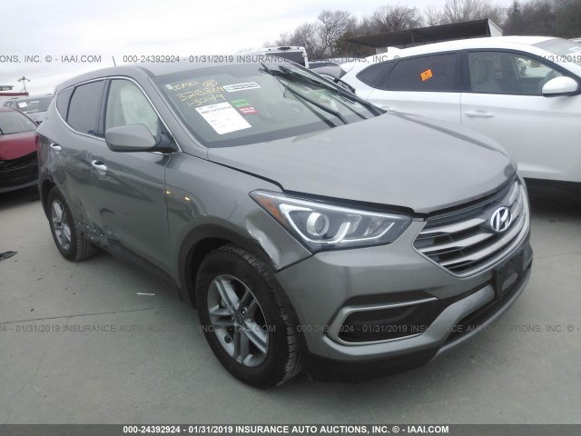 5XYZT3LBXJG538150 - 2018 HYUNDAI SANTA FE SPORT  GRAY photo 1