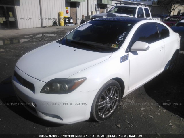 JTKDE167790282379 - 2009 TOYOTA SCION TC WHITE photo 2