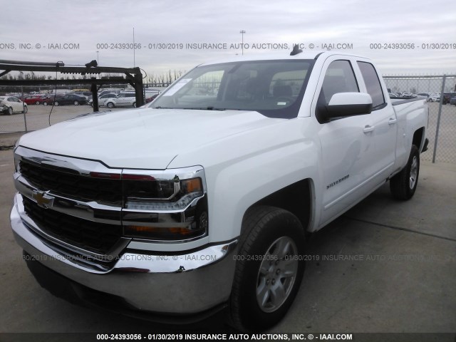 2GCVKPEC7K1131705 - 2019 CHEVROLET SILVERADO LD K1500 LT WHITE photo 2