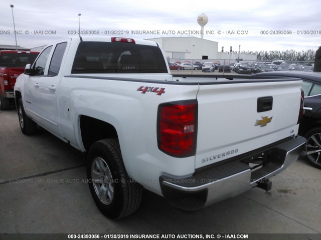 2GCVKPEC7K1131705 - 2019 CHEVROLET SILVERADO LD K1500 LT WHITE photo 3