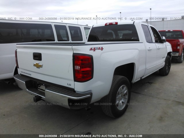 2GCVKPEC7K1131705 - 2019 CHEVROLET SILVERADO LD K1500 LT WHITE photo 4