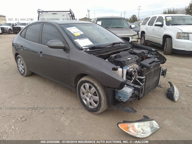 KMHDU46D39U680274 - 2009 HYUNDAI ELANTRA GLS/SE GRAY photo 1