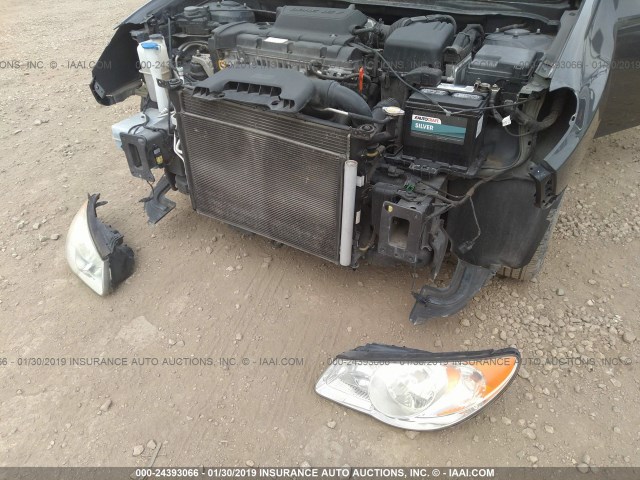 KMHDU46D39U680274 - 2009 HYUNDAI ELANTRA GLS/SE GRAY photo 6