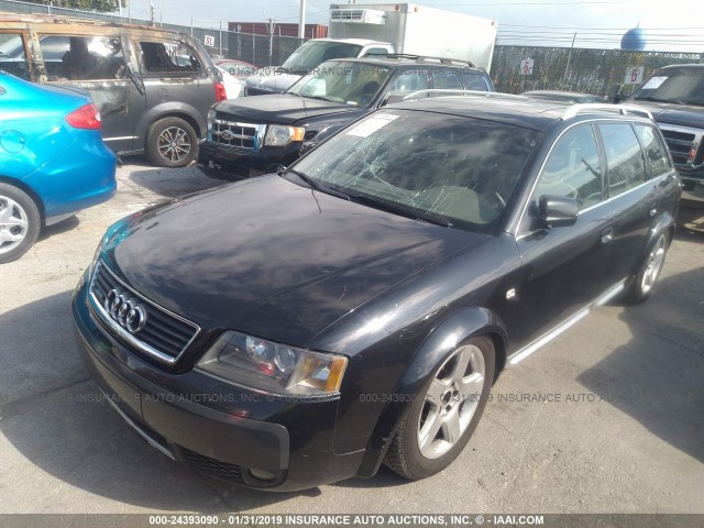 WA1YL64B95N022916 - 2005 AUDI ALLROAD 4.2 BLACK photo 2