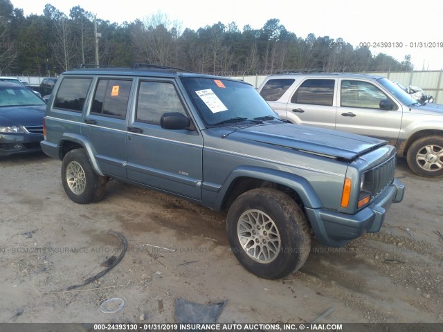 1J4FT78S6VL533955 - 1997 JEEP CHEROKEE COUNTRY BLUE photo 1