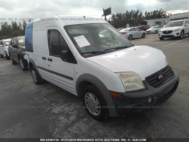 NM0LS7AN5DT158328 - 2013 FORD TRANSIT CONNECT XL WHITE photo 1