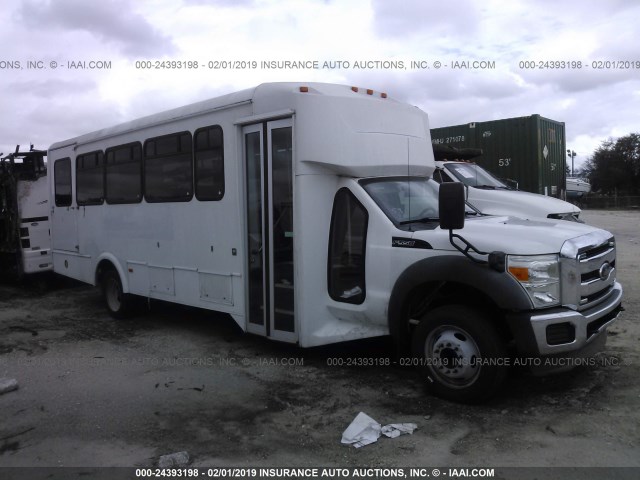 1FDGF5GT6CEA99209 - 2012 FORD F550 SUPER DUTY WHITE photo 1