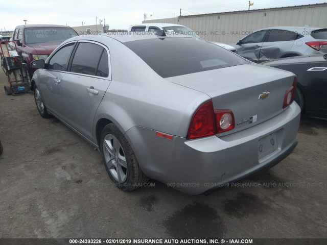 1G1ZA5E04CF164744 - 2012 CHEVROLET MALIBU LS SILVER photo 3
