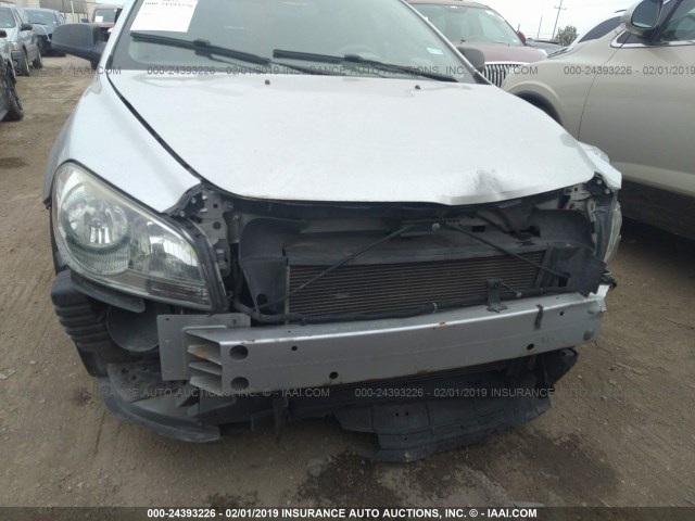 1G1ZA5E04CF164744 - 2012 CHEVROLET MALIBU LS SILVER photo 6