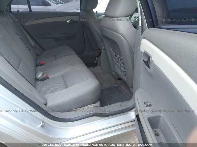 1G1ZA5E04CF164744 - 2012 CHEVROLET MALIBU LS SILVER photo 8