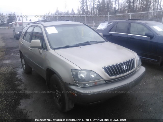 JT6HF10U3Y0096834 - 2000 LEXUS RX 300 GOLD photo 1