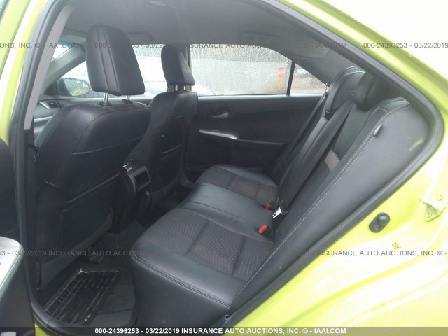 4T1BF1FK4EU312677 - 2014 TOYOTA CAMRY L/SE/LE/XLE 绿色 照片 8
