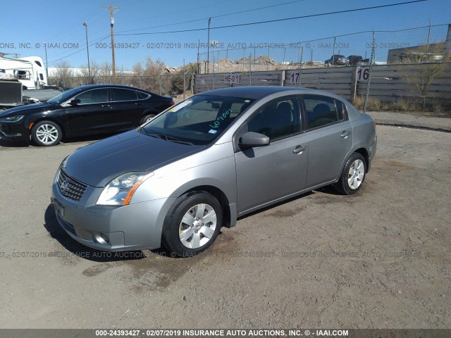 3N1AB61E19L609001 - 2009 NISSAN SENTRA 2.0/2.0S/2.0SL GRAY photo 2