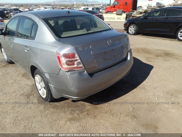 3N1AB61E19L609001 - 2009 NISSAN SENTRA 2.0/2.0S/2.0SL GRAY photo 6