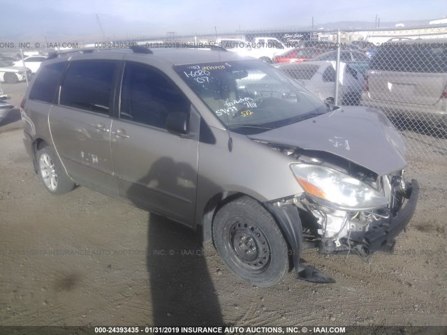 5TDZK23C97S080117 - 2007 TOYOTA SIENNA CE/LE GOLD photo 1