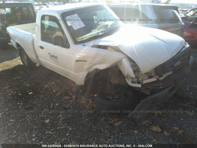 1FTYR10DX5PA60755 - 2005 FORD RANGER WHITE photo 1