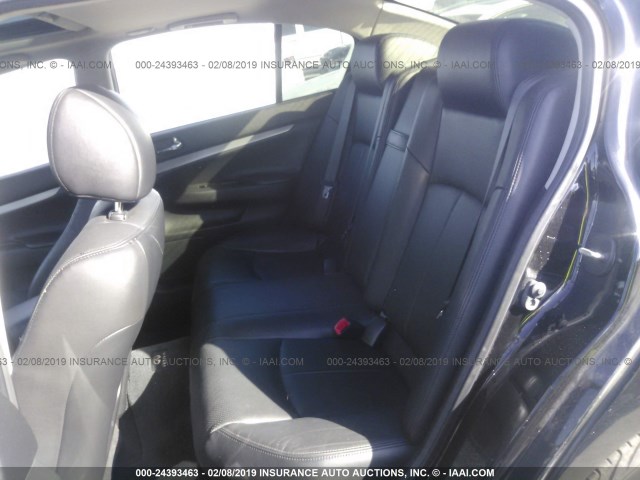 JN1CV6AR7DM766906 - 2013 INFINITI G37 BLACK photo 8