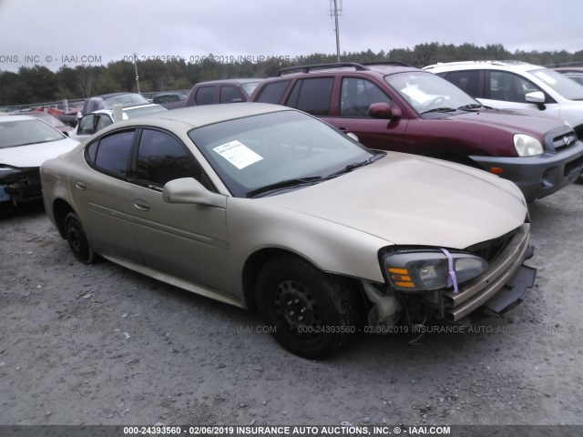 2G2WP522751294448 - 2005 PONTIAC GRAND PRIX GOLD photo 1