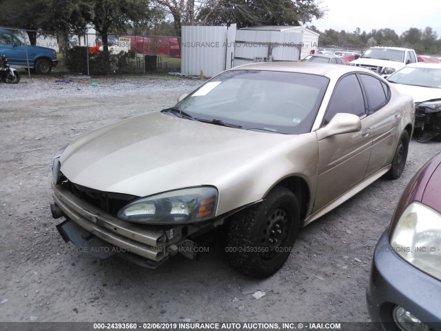 2G2WP522751294448 - 2005 PONTIAC GRAND PRIX GOLD photo 2