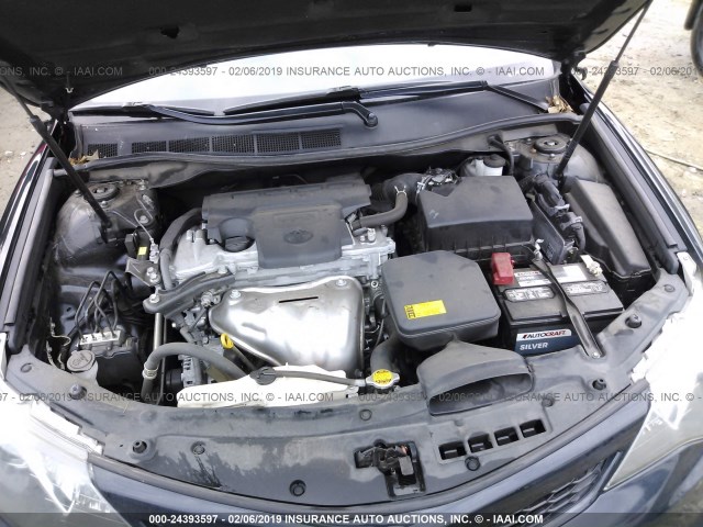 4T1BF1FK5CU150510 - 2012 TOYOTA CAMRY SE/LE/XLE 黑色 照片 10