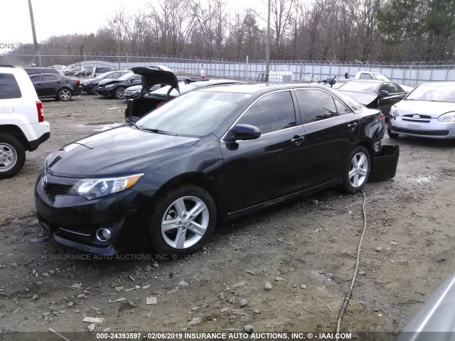 4T1BF1FK5CU150510 - 2012 TOYOTA CAMRY SE/LE/XLE 黑色 照片 2