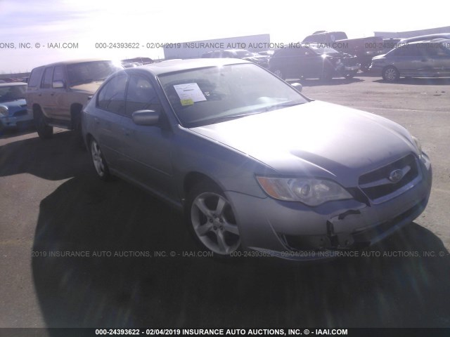 4S3BL616586215808 - 2008 SUBARU LEGACY 2.5I GRAY photo 1