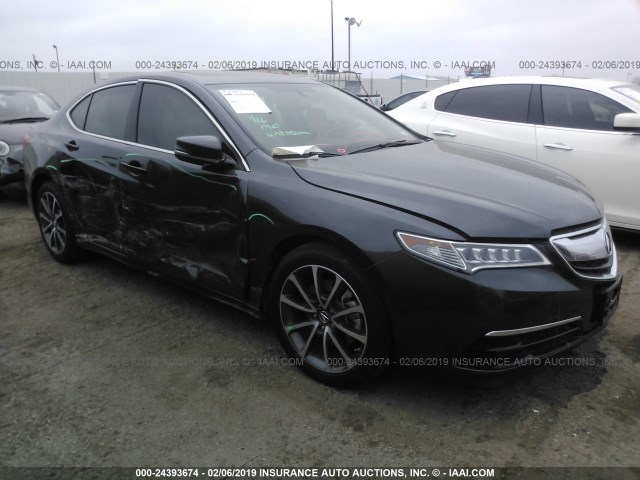 19UUB2F3XGA010890 - 2016 ACURA TLX GRAY photo 1