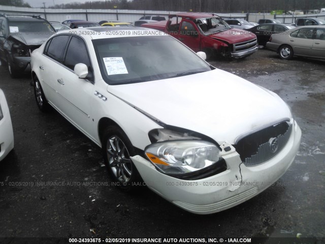 1G4HD57208U185856 - 2008 BUICK LUCERNE CXL WHITE photo 1