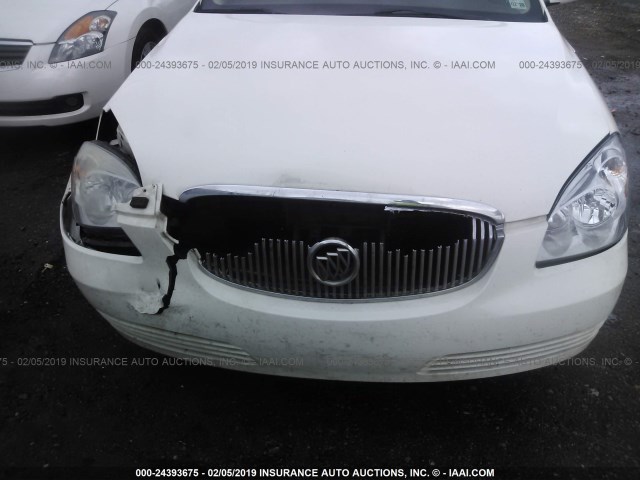 1G4HD57208U185856 - 2008 BUICK LUCERNE CXL WHITE photo 10