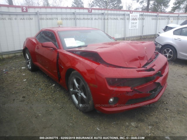 2G1FK1EJ8D9179727 - 2013 CHEVROLET CAMARO 2SS RED photo 1